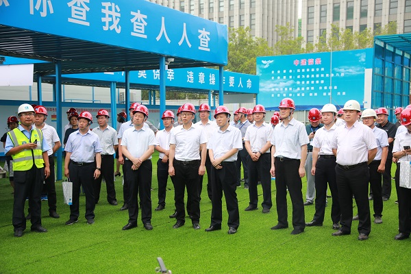 河南省双重预防体系建设观摩团到项目观摩_wps图片