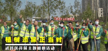 植树添绿正当时，杨泗港大桥下400余人播种绿色希望 (434播放)