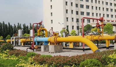 目前已完成投资830万元,建设燃气管道7