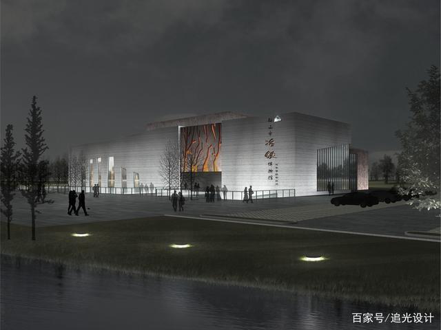 广东声光水影规划院博物馆立面文创灯光设计