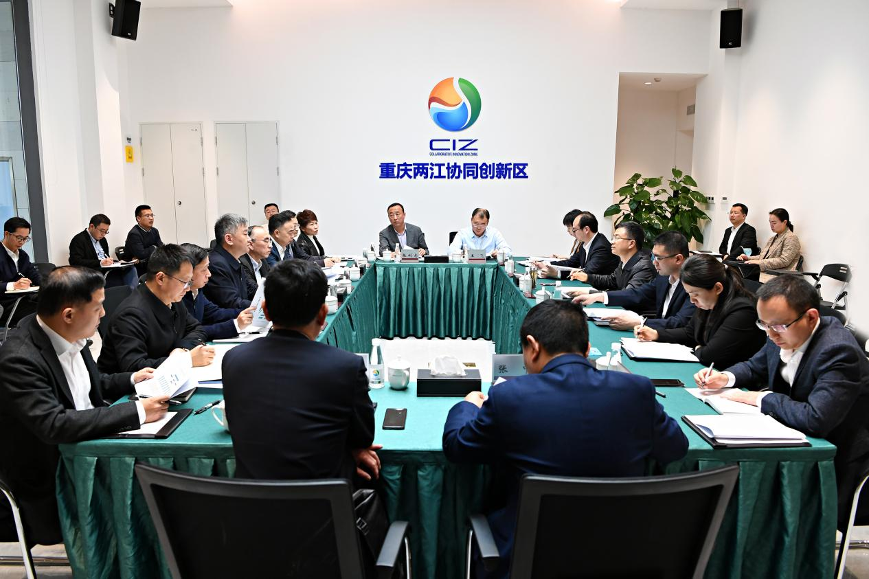 重庆两江新区党工委副书记,管委会主任罗蔺赴两江投资集团调研