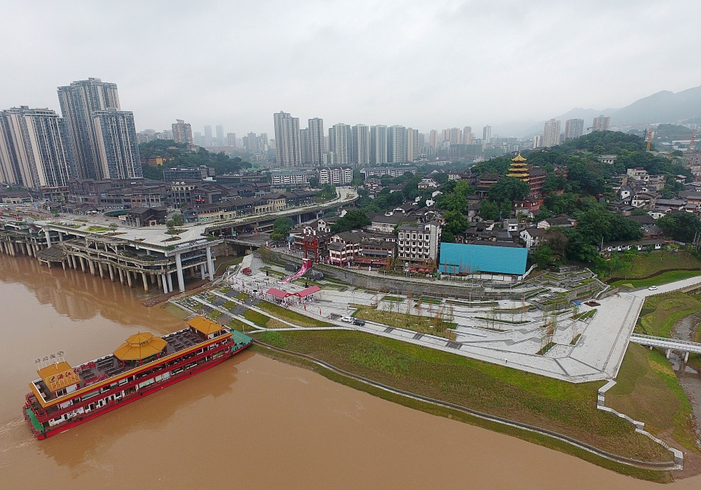 沙滨路全线开通 磁器口码头对外开放