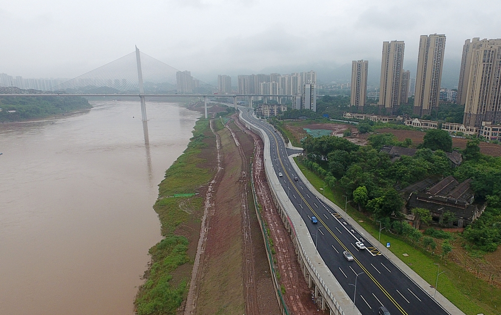 沙滨路全线开通 磁器口码头对外开放