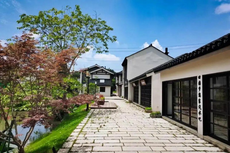 迎来乡村振兴示范村建设市级验收的章堰村_中华建设网