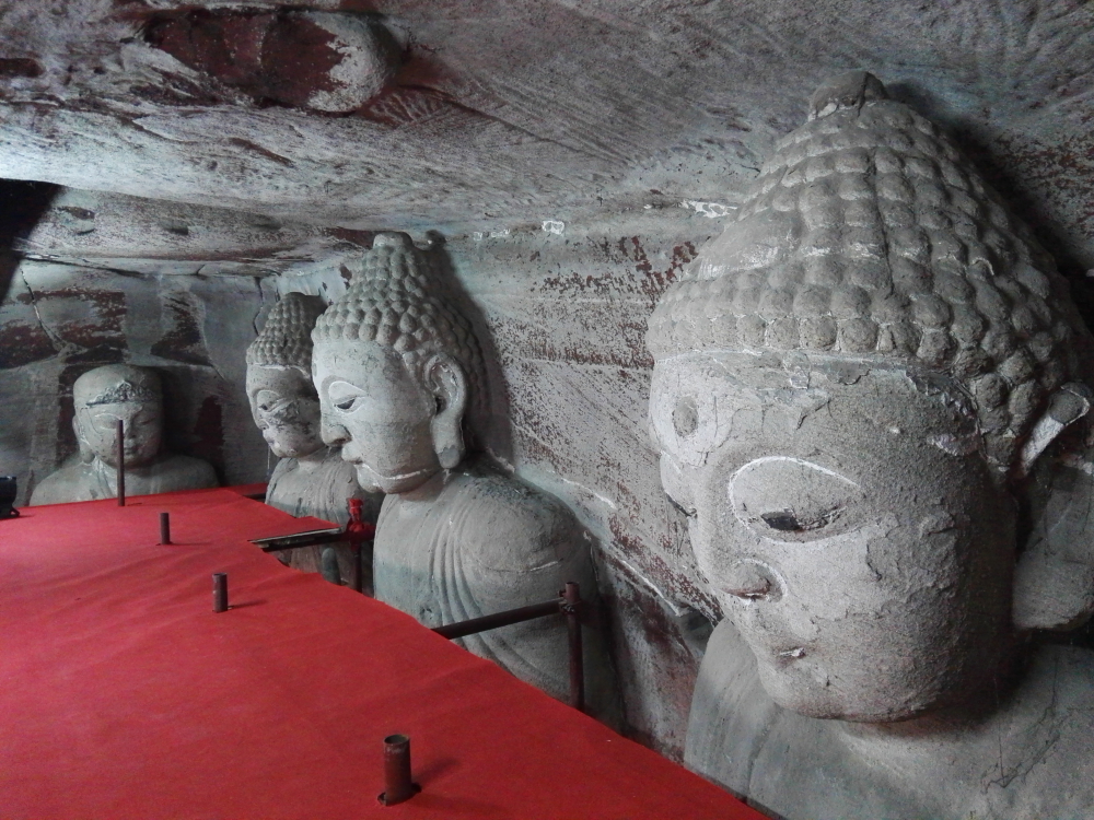 为期5年的体检和手术充满科技范儿弹子石摩崖造像保护修缮工程一期