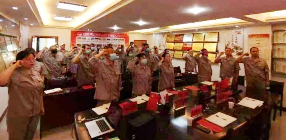 鄂州市政集团组织开展庆祝中国共产党成立101周年主题党日活动