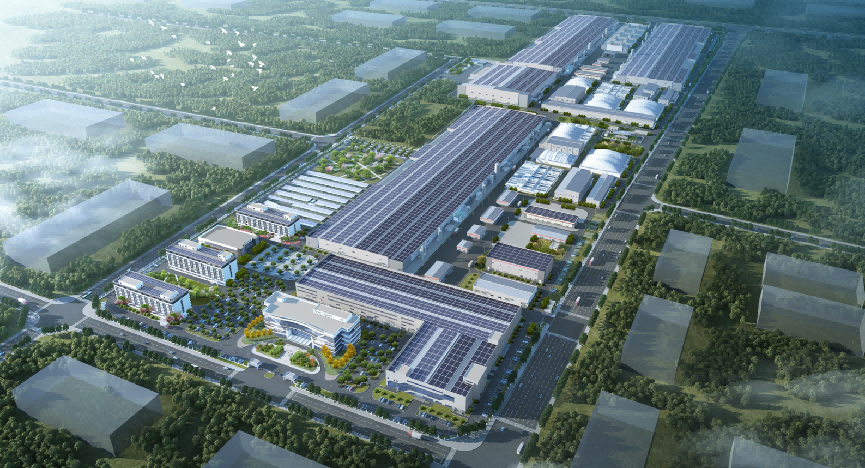 方红卫出席活动中建八局西北公司承建的隆基中央研究院正式投用