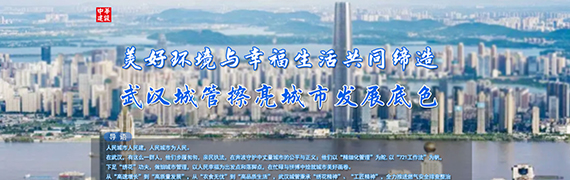 美好环境与幸福生活共同缔造 武汉城管擦亮城市发展底色