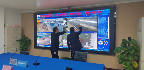 武汉黄陂区调度低温雨雪冰冻灾害应急处置工作