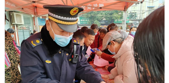 武汉市黄陂区开展“燃气安全进万家”主题宣传活动
