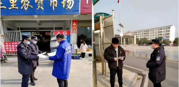 武汉市黄陂区三里桥街：结合“路长制”开展城市管理问题“扫街行动”