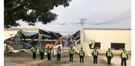 武汉市黄陂区连续拆除违法建设4150平方米