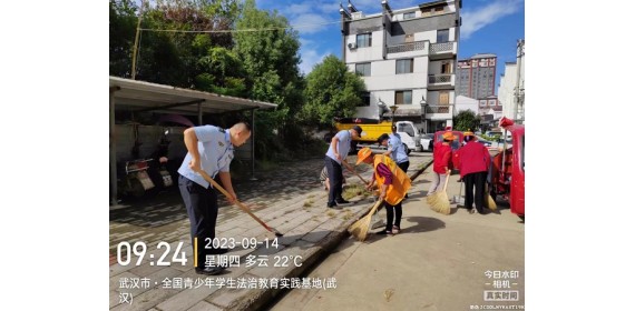 武汉黄陂区：开展“环境整治促提升，清洁家园亮颜值”行动