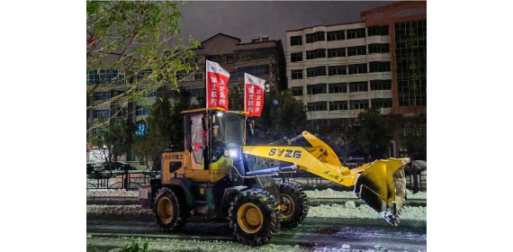 昼夜无眠，联投湖北路桥再战风雪！