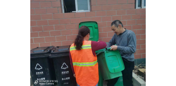 武汉市东山街：开展“桶边督导”志愿服务  推动垃圾分类提质增效